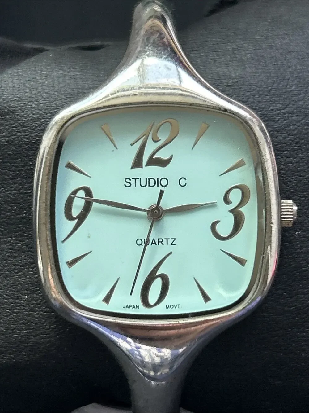Studio C Baby Blue Dial Women’s Bangle Watch